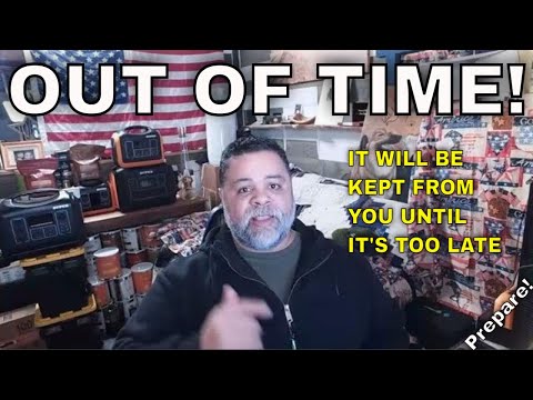 TIME'S RUNNING OUT FOR THE WEST - IT WILL BE KEPT FROM YOU UNTIL IT'S TOO LATE TO PREPARE!