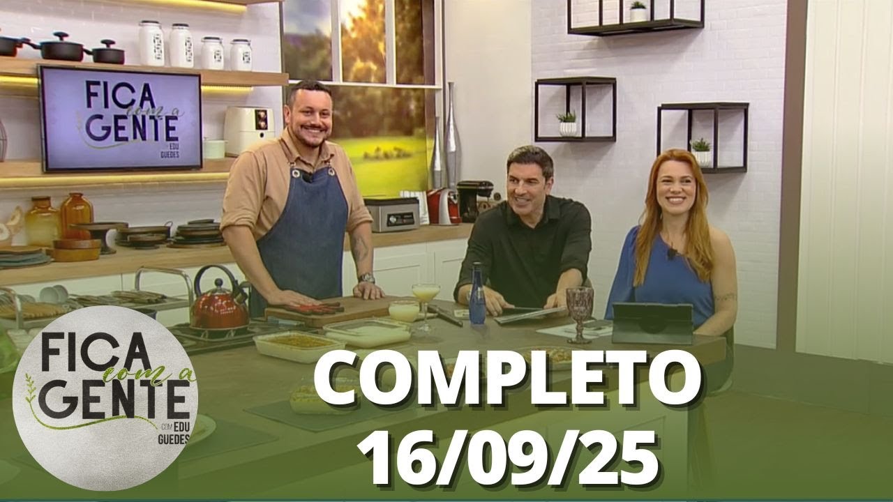 Fica com a Gente: Picadinho oriental com arroz; Panqueca de carne moída e mais (16/09/25) | Completo