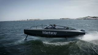 Mantaray M24: testing the hydrofoil boat in rough weather
