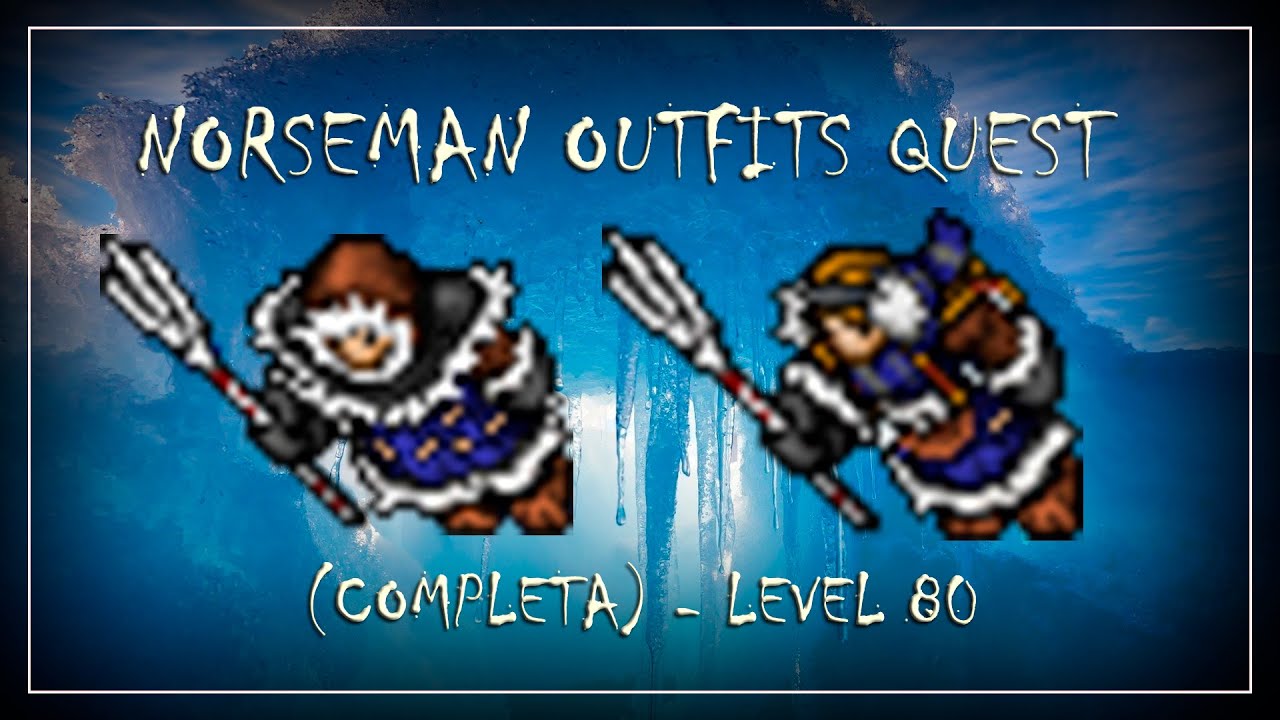 TIBIA] - NORSEMAN OUTFIT QUEST(COMPLETA) | NORSEMAN OUTFIT (COMPLETO) -  YouTube