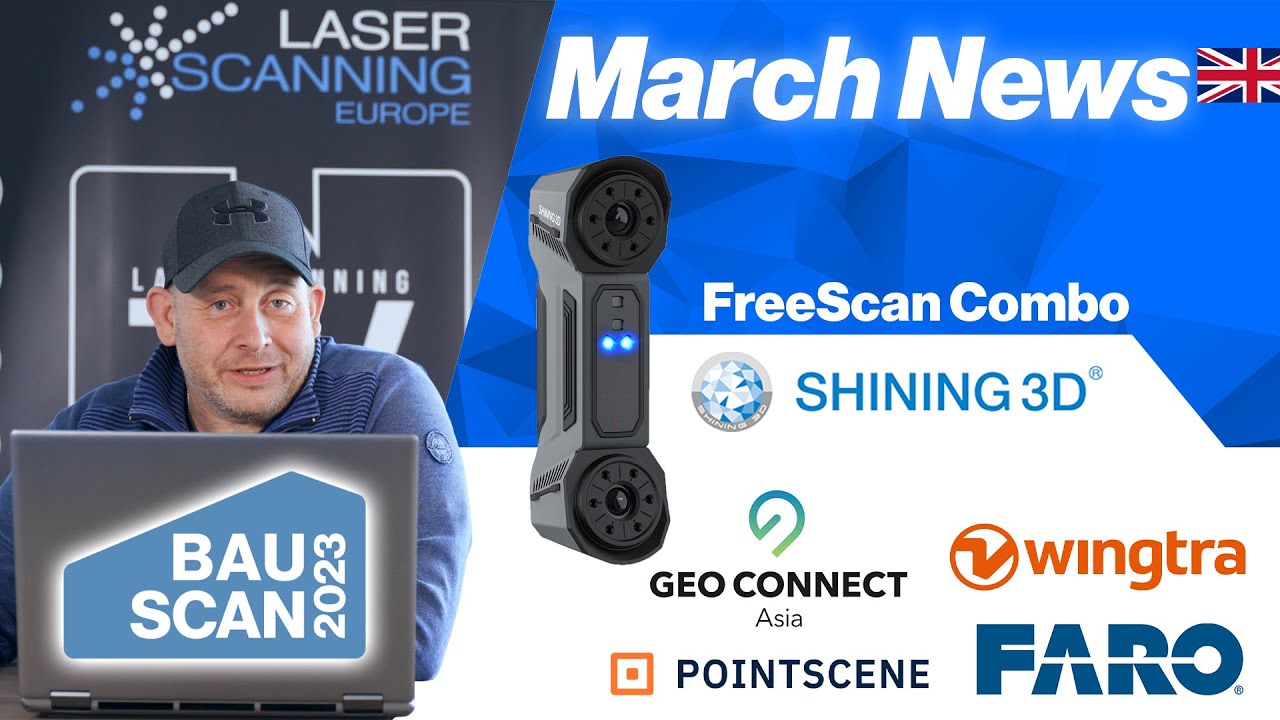 March 2023 3D Scanner News | Hardware, Software and Accessories - YouTube