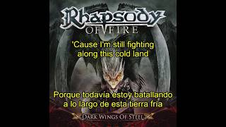 Rhapsody Of Fire - My Sacrifice (Lyrics &amp; Sub. Español)