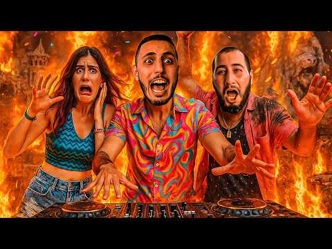 What's it like to be at a festival that's on fire? (Literally burning) | Tomorrowland 2025 Vlog E...