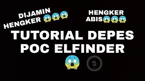 TUTORIAL DEFACE POC ELFINDER