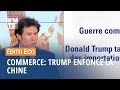 Commerce: Trump enfonce la Chine