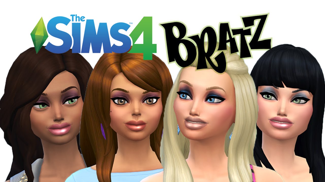 The Sims 4 Bratz Dolls Create A Sim Custom Content Youtube - Vrogue