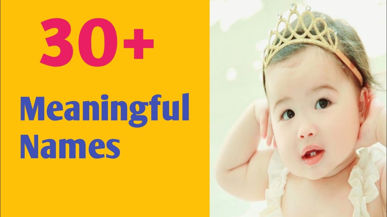 30+ meaningful names🌼🌸 - YouTube