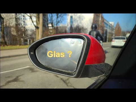 🚗 Auto Spiegel ist abgefallen : VW Golf 7 Spiegelglas kleben. Außenspiel  Asphärisch 