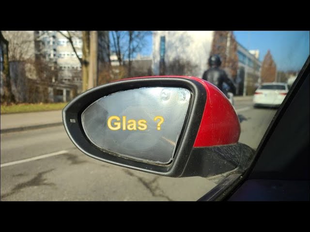 VW Golf 7 Spiegelglas ausbauen abgefallen Ersatzspiegel Mirror Glass Rechts  Beheizbar 5G0857522 