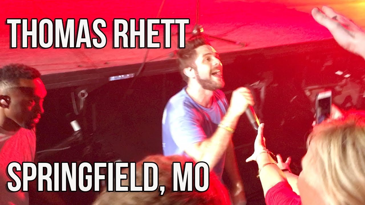 Thomas Rhett Home Team Tour Springfield, Mo YouTube