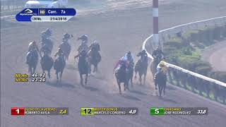7a Carrera Handicap. 6a Serie. Indice 1. Para Caballos de 3 años y Más. 1.200 mts.