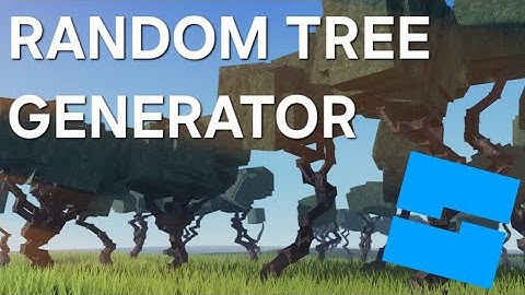 Random Tree Generator | Roblox Studio