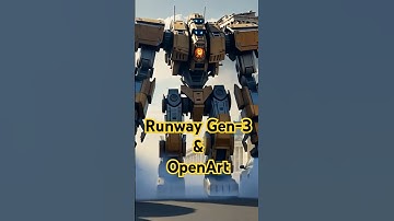 "Breaking News: Huge mech walks in the streets of Athens". Runway gen3 and openart#alivemoveon#viral