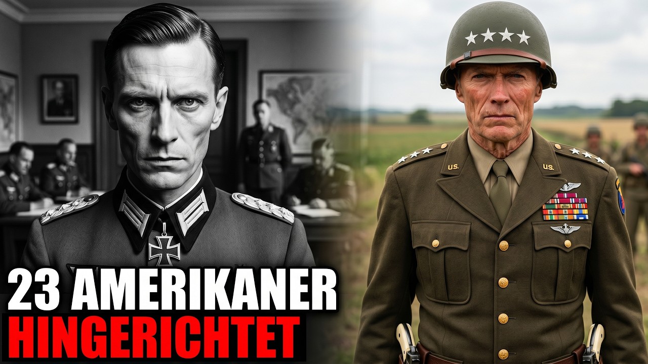 Was Patton dem SS-Offizier sagte der 23 Gefangene erschoss