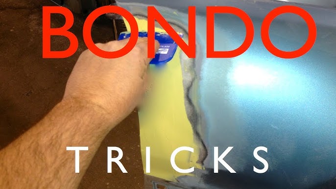 Bondo Body Filler in 3 Minutes! Quick and Easy DIY! 