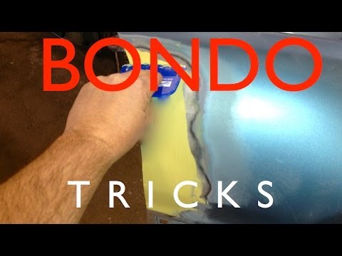 Video: Jak používáte Bondo auto filler?