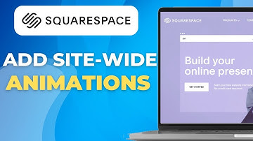 How to Add Site wide Animations  Squarespace 7 1
