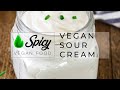 VEGAN SOUR CREAM - EASY & QUICK!