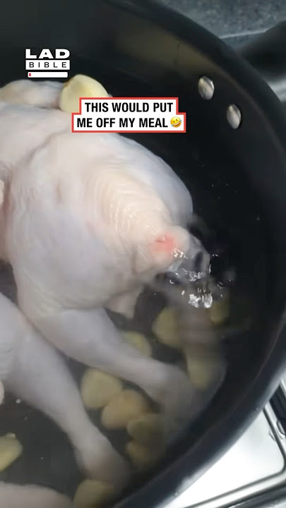 #stitch with @LADbible. when I’m nervous I do this too🤷🏻‍♀️#boilingchicken #chickenmeal