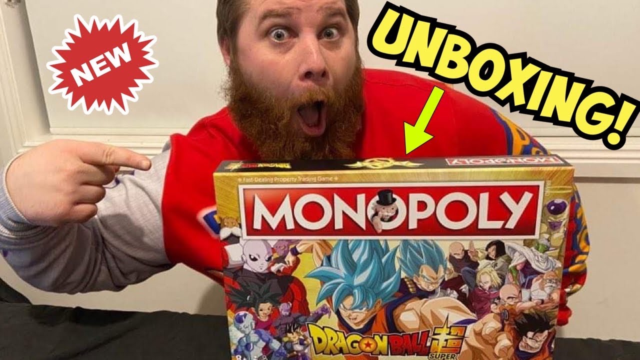 MONOPOLY - Dragon Ball Super Unboxing and Review - YouTube