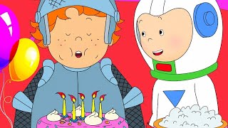★ Leo's Birthday ★ Funny Animated Caillou | Cartoons for kids | Caillou