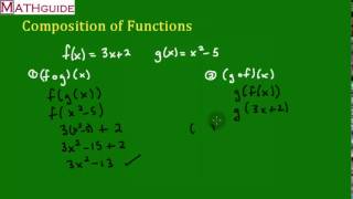 Composition of Functions