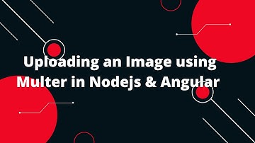 Effortless Image Upload in Angular and Node.js with Multer | Step-by-Step Tutorial