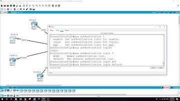 AAA, TACACS+ and RADIUS Configuration
