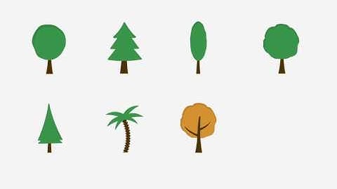 Flat animated icons / backgrounds / design concepts