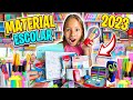 ORGANIZANDO MEU MATERIAL ESCOLAR 2023 | Gatinha das Artes