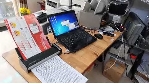 Máy scan2 mặt  fujitsu S1300 cũ - nhọ gọn siêu bền