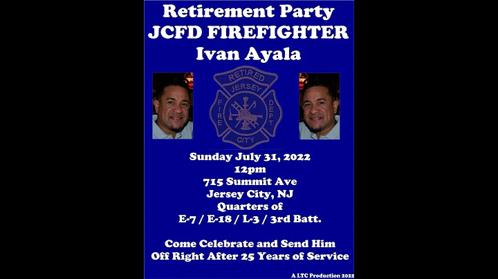 2022 JCFD FF Ivan Ayala Retirement Party 7-31-22