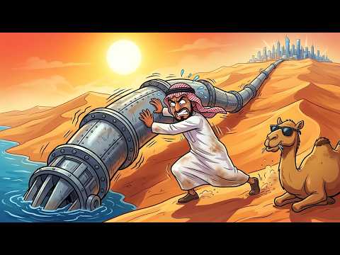 How a Country With Zero Rivers Drinks Water (Saudi Arabia)