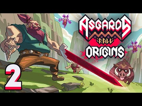 Рубим деревья и качаем врагов - Asgard's Fall Origins #2