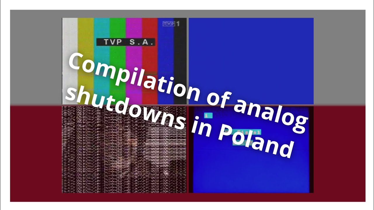 Compilation of analog shutdown in Poland
