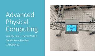 Famous Advanced Physical Computing Demo Video   Sarah Hartley Profile