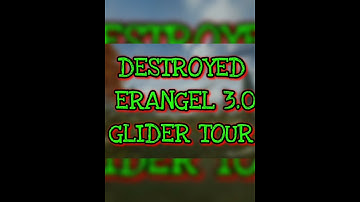 DESTROYED ERANGEL 3.0 GLIDER TOUR Pochinki and  Military Base | PUBG NEW STATE | ERANGEL 2051 TOUR