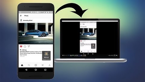 How To Mirror/Record Your Android Screen To Pc Screen [No Root]
