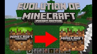 Evolution of Minecraft Pocket Edition (0.4.0 - 1.2.5)