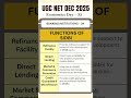 Functions of SIDBI | MSME Development &amp; Support | Banking Institutions | UGC NET Economics 2025