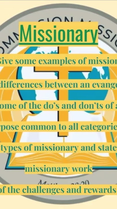 what-s-the-difference-between-an-evangelist-and-a-missionary-youtube