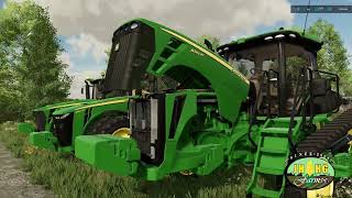 FS22 Interactive Control Scripts - John Deere 8R/8RT Series tractors