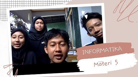 Materi 5 Memahami Konsep Variabel, Konstanta, Ekspresi, Instruksi Input dan Output