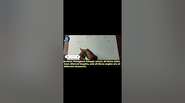257. What is Scalene Triangle #shorts#youtubeshorts#Geometry