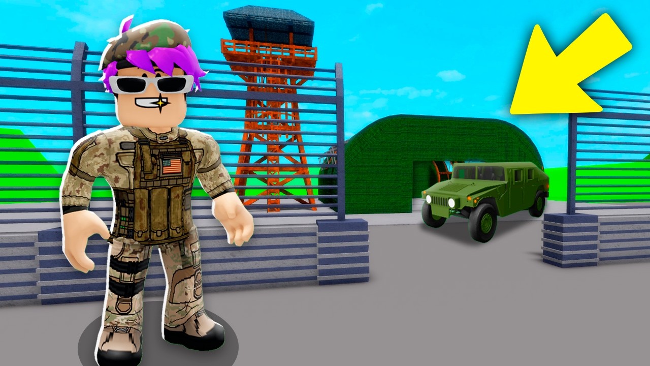 Entrei PARA O EXÉRCITO no BROOKHAVEN