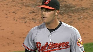 BAL@BOS: Wilson tosses eight scoreless innings