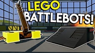 LEGO BATTLE BOTS CHALLENGE!  Brick Rigs Multiplayer Gameplay  Lego Toy Creations