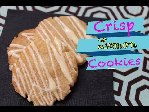 How to make Crisp Lemon Cookies