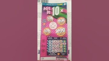 OLG#lottery INSTANT 2× $10 HIT IT 10X LITTLE PROFIT