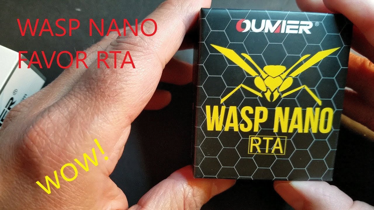 WARNING: Wasp Nano RTA gives you too much Flavor!